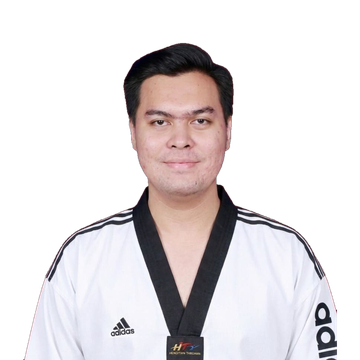 Foto Sabeum Nim Rizko Ajie Pratama, Head Coach RAP Fighters Taekwondo Club